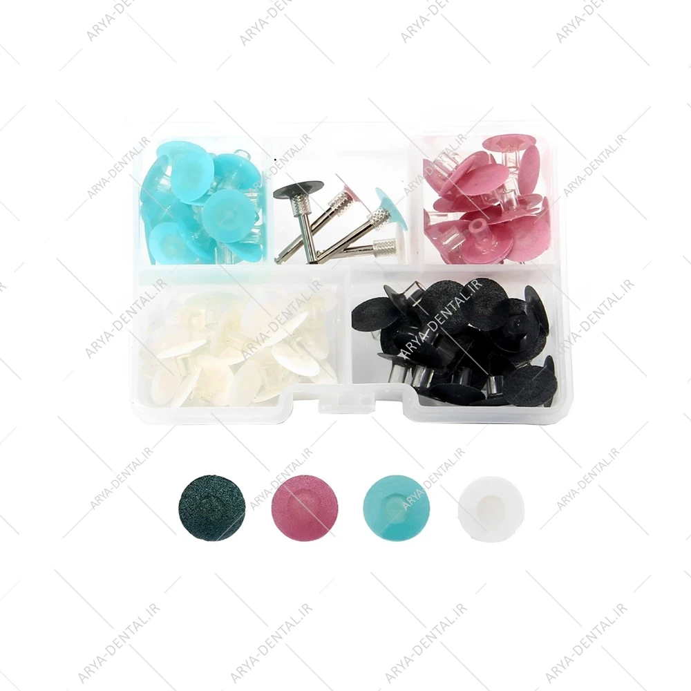 کیت دیسک پالیش 4 رنگ Zt Dental
